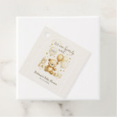 We Can Bearly Wait Baby Shower  フェイバータグ (インサイチュ)