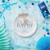 We Can Bearly Wait Baby Shower ペーパープレート (パーティー)