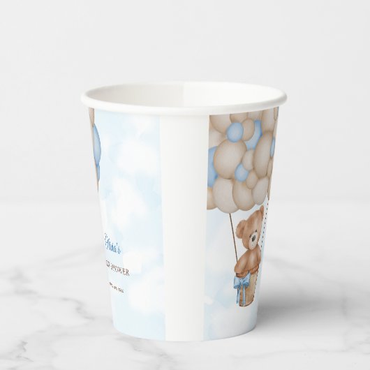 We Can Bearly Wait Baby Shower 紙コップ (左)