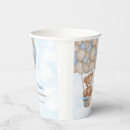 We Can Bearly Wait Baby Shower 紙コップ (右)
