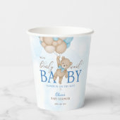We Can Bearly Wait Baby Shower 紙コップ (裏面)