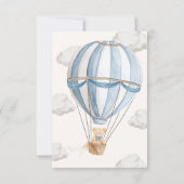 We Can Bearly Wait Baby Shower Guess How Many Card 招待状 (裏面)