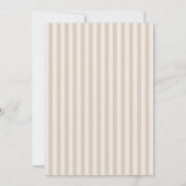 We Can Bearly Wait Baby Shower Invitation 招待状 (裏面)