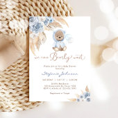 We Can Bearly Wait Baby Shower Invitation 招待状