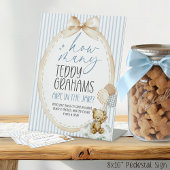 We Can Bearly Wait Baby Shower Teddy Grahams Card 招待状