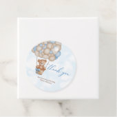 We Can Bearly Wait Baby Shower Thank You フェイバータグ (インサイチュ)