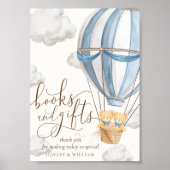 We Can Bearly Wait Books and Gifts Baby Shower ポスター (正面)