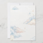 We Can Bearly Wait Boy Baby Shower Invitation 招待状 (裏面)