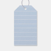 We can Bearly wait - Cute Bear Baby shower boy ギフトタグ (裏面)