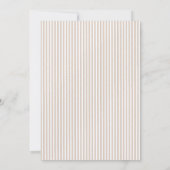 We Can Bearly Wait Gender Neutral Baby Shower 招待状 (裏面)