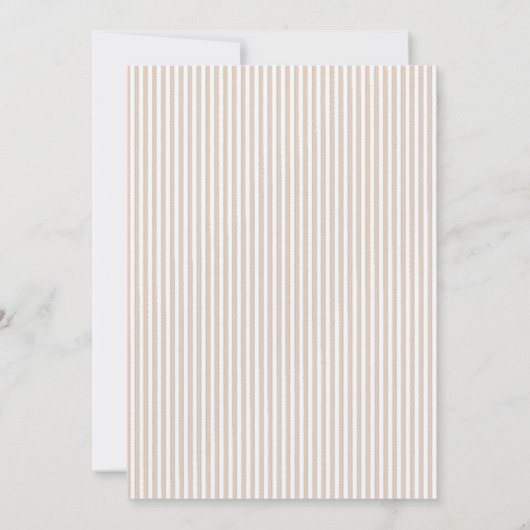 We Can Bearly Wait Gender Neutral Baby Shower 招待状 (裏面)