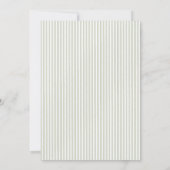 We Can Bearly Wait Gender Neutral Baby Shower 招待状 (裏面)