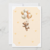 We Can Bearly Wait Gender Reveal Invitation 招待状 (裏面)