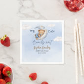 We Can Bearly Wait Party Napkins スタンダードカクテルナプキン (インサイチュ)