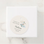 We Can Bearly Wait Teddy Bear Airplane Blue Boy フェイバータグ (インサイチュ)