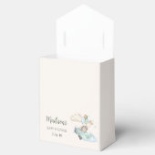 We Can Bearly Wait Teddy Bear Airplane Blue Boy フェイバーボックス (オープン)