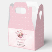 We can Bearly wait - Teddy Bear Baby shower Girl フェイバーボックス (オープン)