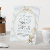 We Can Bearly Wait Teddy Grahams  Baby Shower Game 台座サイン (インサイチュ)