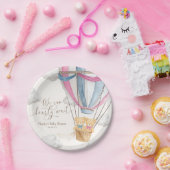 We Can Bearly Wait Twins Baby Shower ペーパープレート (パーティー)