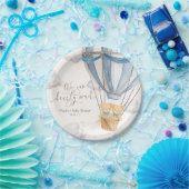 We Can Bearly Wait Twins Baby Shower ペーパープレート (パーティー)