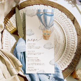 We Can Bearly Wait Twins Baby Shower メニュー