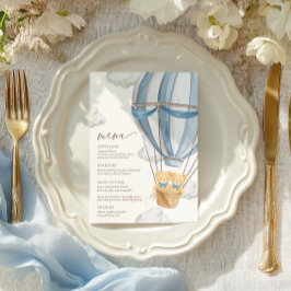 We Can Bearly Wait Twins Baby Shower メニュー