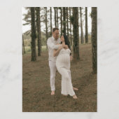 We Can Bearly Wait Twins Baby Shower Invitation 招待状 (裏面)