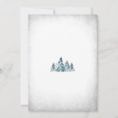 We Can Bearly Wait Winter Baby Shower Invitation 招待状 (裏面)