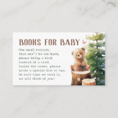 We Can Bearly Wait Woodland Books for Baby Cards エンクロージャーカード (正面)