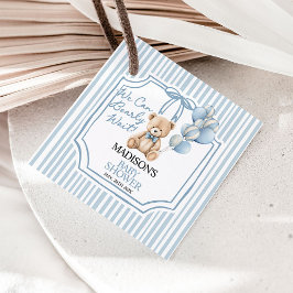 We Can Beary Wait, Baby Shower  フェイバータグ