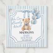 We Can Beary Wait, Baby Shower フェイバータグ (正面)
