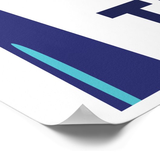 We Can Do Hard Things 40 Days Art Print ポスター (角)