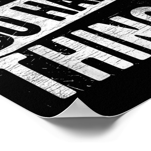 We Can Do Hard Things Motivational Quote Sitivity ポスター (角)