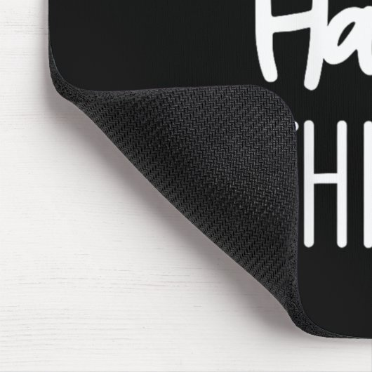 We Can Do Hard Things Sitive Message Motivational  マウスパッド (コーナー)