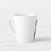 We can do it! カフェラテマグ (左アングル)