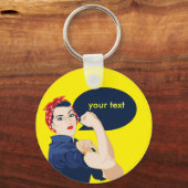 We can do it! キーホルダー (正面)