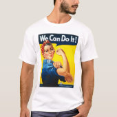 We_Can_Do_It_Propagandaポスター Tシャツ (正面)