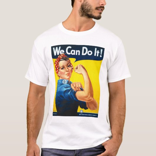 We_Can_Do_It_Propagandaポスター Tシャツ (正面)