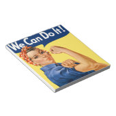 We Can Do It! Rosie the Riveter  ノートパッド (アングル)