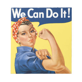 We Can Do It! Rosie the Riveter  ノートパッド