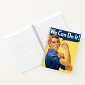 We Can Do It! Rosie the Riveter ノートブック (内部)