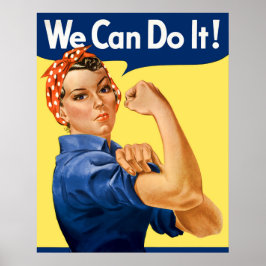 We Can Do It! Rosie the Riveter ポスター