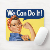 We Can Do It! Rosie the Riveter マウスパッド (マウス)