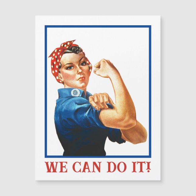 We Can Do It Rosie the Riveter Women Power WWII  (正面)