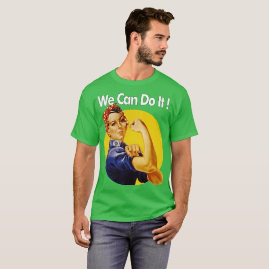 We Can Do It Tシャツ (正面フル)