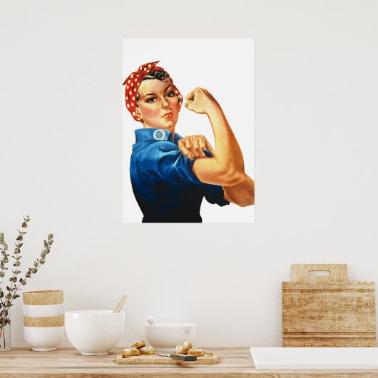 We Can Do It World War II Propaganda ポスター (キッチン)