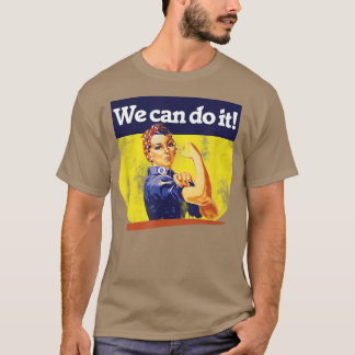 We Can Do ItRosie RiveterVintage Feminism6157 Tシャツ