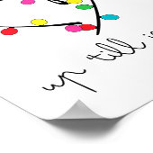 We Can Leave The Christmas Lights Up til January  ポスター (角)