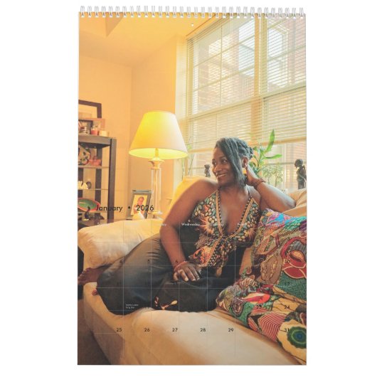 "WE CANNOT BE STOPPED!" - 2025 fashion calendar カレンダー (1月 2026)