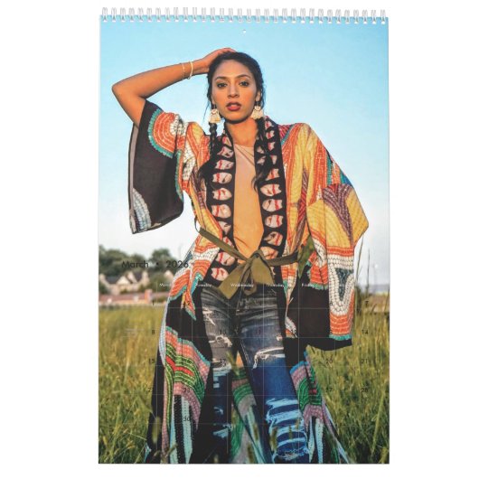 "WE CANNOT BE STOPPED!" - 2025 fashion calendar カレンダー (3月 2026)